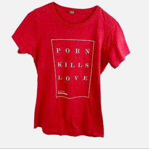 Next Level Apparel | Tops | 32 Next Level Apparel Porn Kills Love ...